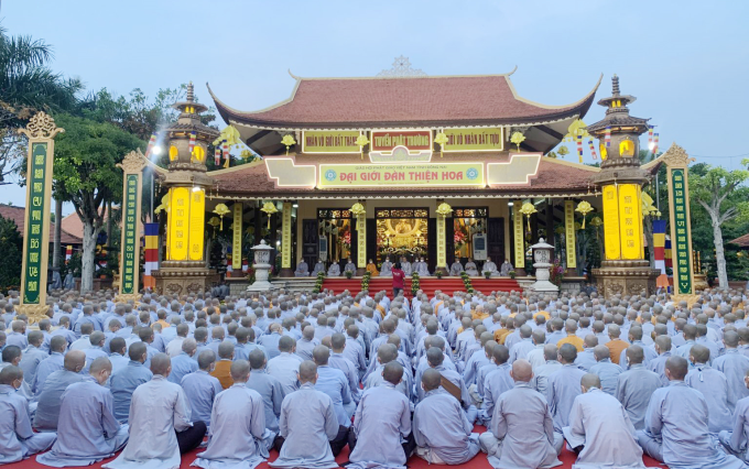 Đồng Nai: Hơn 1000 giới tử Sadi, Sadi Ni trở về Đại giới đàn Thiện Hoa